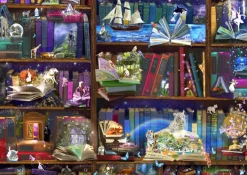 Bluebird Puzzle Fantasy|2000 En Meer<Bibliotheek avonturen - puzzel van 3000 stukjes