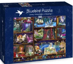 Bluebird Puzzle Fantasy|2000 En Meer<Bibliotheek avonturen - puzzel van 3000 stukjes