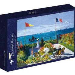 Bluebird Puzzle Kunst En Cultuur|2000 En Meer<Claude Monet - Terras in Sainte-Adresse - puzzel van 3000 stukjes