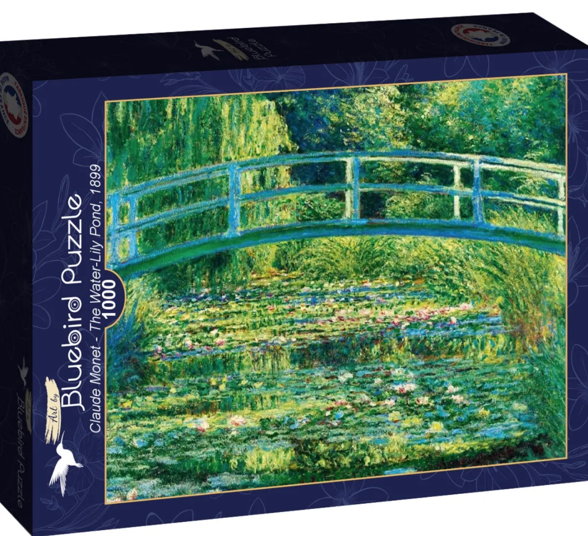 Bluebird Puzzle Kunst En Cultuur|1000-1499<Claude Monet - Brug over waterlelies - 1000 stukjes