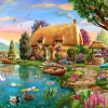 Bluebird Puzzle Fantasy|2000 En Meer<Cottage aan het meer - puzzel van 6000 stukjes