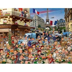 Bluebird Puzzle Tekening|Kunst En Cultuur<De 30 glorieuze jaren - puzzel van 4000 stukjes