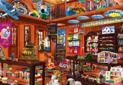 Bluebird Puzzle 1000-1499<De verborgen speelgoedwinkel - puzzel van 1000 stukjes