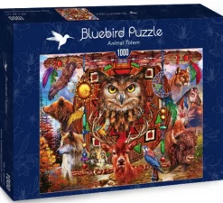 Bluebird Puzzle Fantasy|Dieren<Dierentotem - puzzel van 4000 stukjes