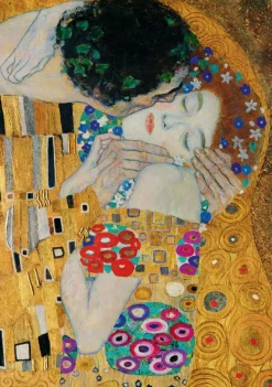 Bluebird Puzzle Kunst En Cultuur|1000-1499<Gustave Klimt - De Kus (Detail) - 1000 stukjes