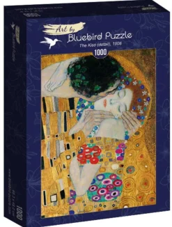 Bluebird Puzzle Kunst En Cultuur|1000-1499<Gustave Klimt - De Kus (Detail) - 1000 stukjes