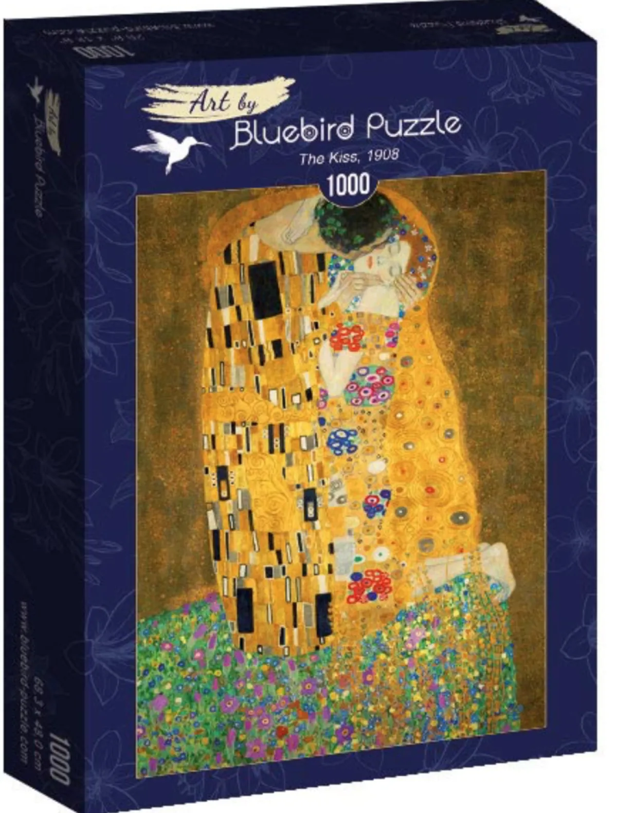 Bluebird Puzzle Kunst En Cultuur|1000-1499<Gustave Klimt - De Kus, 1908 - 1000 stukjes