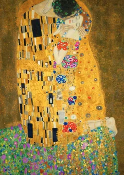 Bluebird Puzzle Kunst En Cultuur|1000-1499<Gustave Klimt - De Kus, 1908 - 1000 stukjes