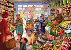 Bluebird Puzzle 1000-1499<In de groentewinkel - puzzel van 1000 stukjes