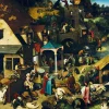 Bluebird Puzzle Kunst En Cultuur|2000 En Meer<Pieter Bruegel - Spreekwoorden - puzzel van 3000 stukjes