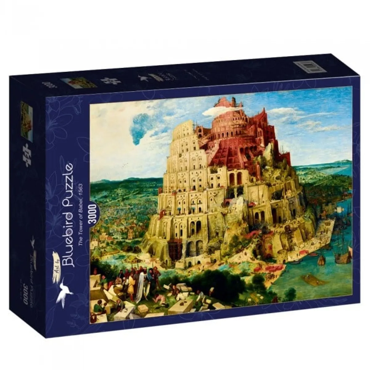 Bluebird Puzzle Kunst En Cultuur|2000 En Meer<Pieter Bruegel - Toren van Babel, 1563 - puzzel van 3000 stukjes