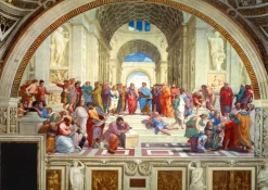 Bluebird Puzzle Kunst En Cultuur|1000-1499<Raphael - School van Athene - 1000 stukjes