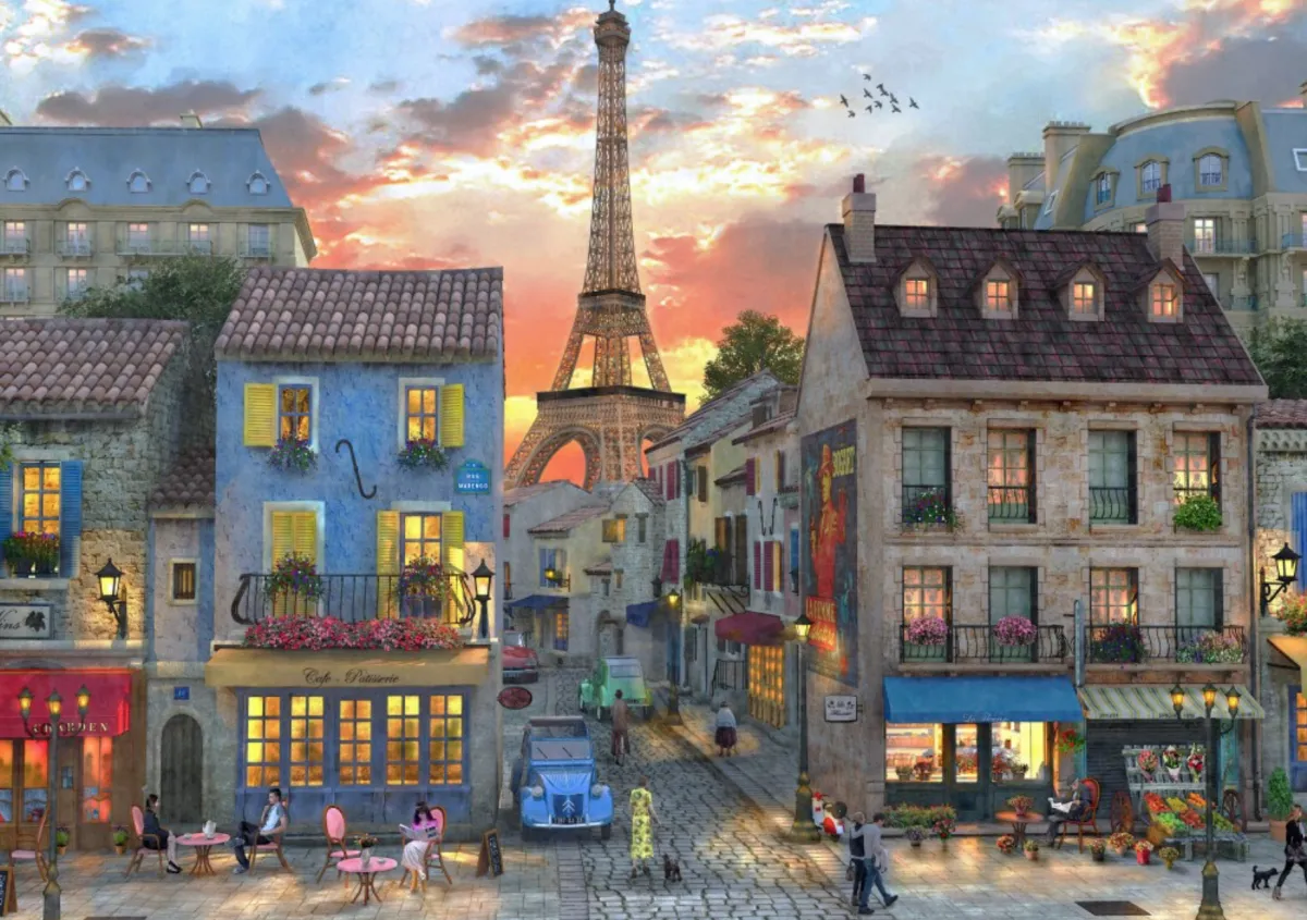 Bluebird Puzzle Kunst En Cultuur|2000 En Meer<Streets of Paris - puzzel van 4000 stukjes
