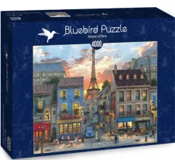 Bluebird Puzzle Kunst En Cultuur|2000 En Meer<Streets of Paris - puzzel van 4000 stukjes