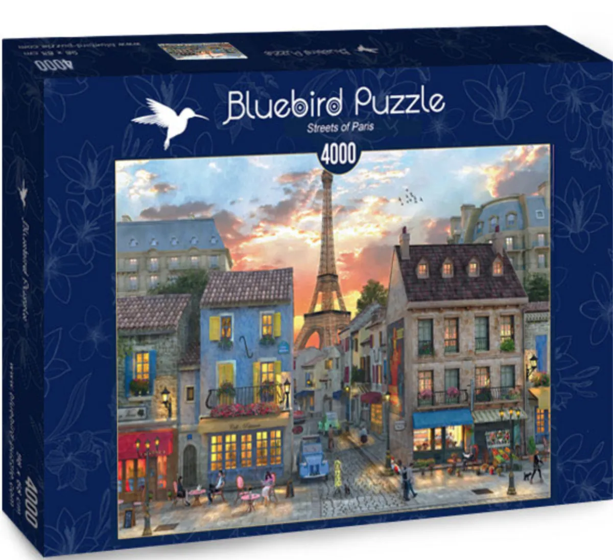 Bluebird Puzzle Kunst En Cultuur|2000 En Meer<Streets of Paris - puzzel van 4000 stukjes