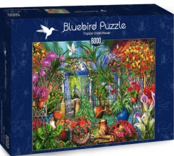 Bluebird Puzzle Fantasy|2000 En Meer<Tropische serre - puzzel van 6000 stukjes