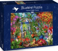 Bluebird Puzzle Fantasy|Dieren<Tropische serre - puzzel van 1000 stukjes