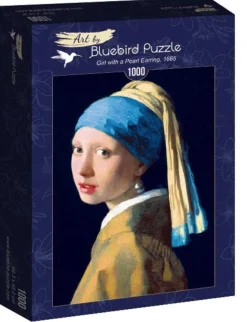 Bluebird Puzzle Kunst En Cultuur|1000-1499<Vermeer - Het meisje met de parel - 1000 stukjes