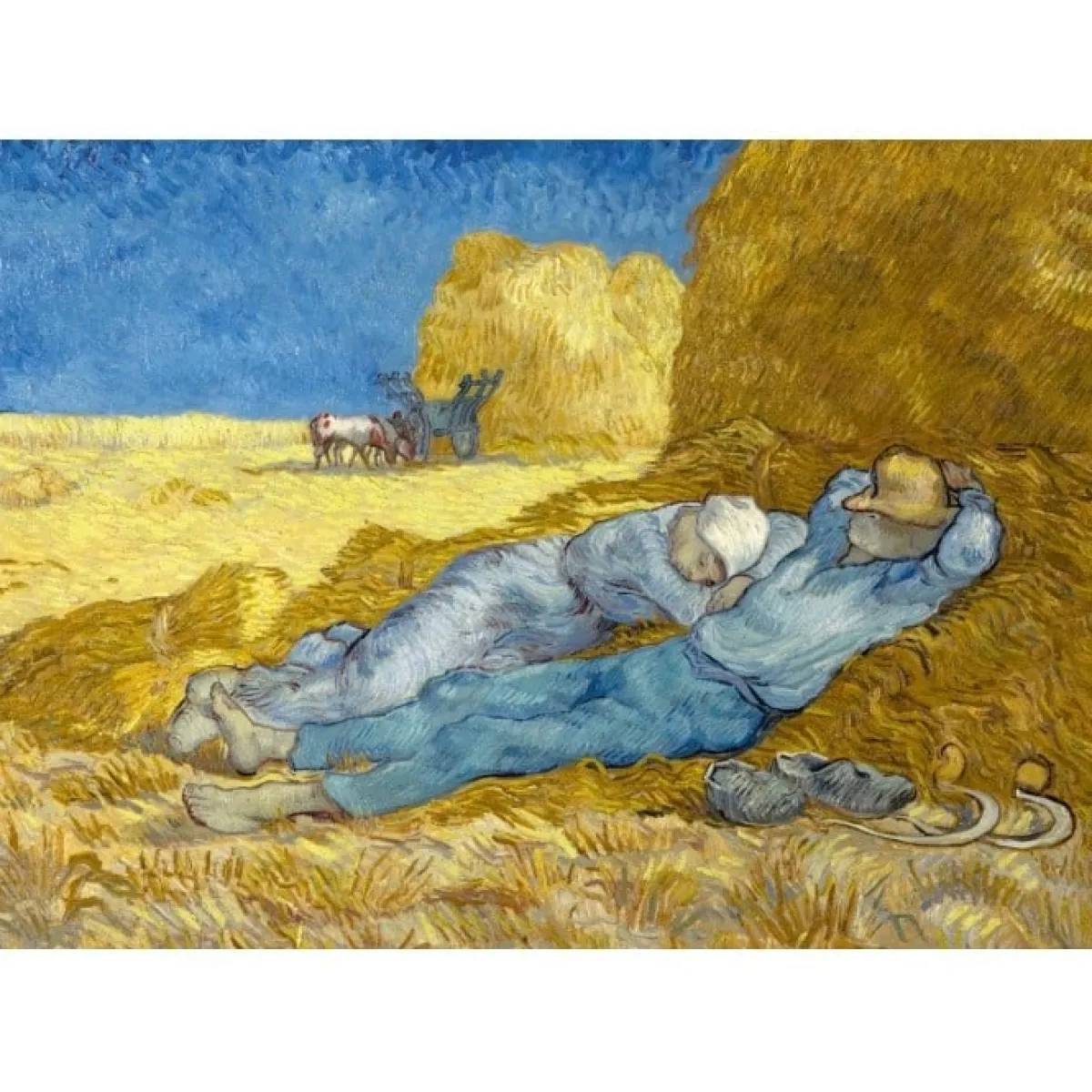 Bluebird Puzzle Kunst En Cultuur|1000-1499<Vincent Van Gogh - De Siesta, 1890 - 1000 stukjes