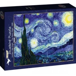 Bluebird Puzzle Kunst En Cultuur|2000 En Meer<Vincent Van Gogh - Sterrennacht, 1889- puzzel van 2000 stukjes