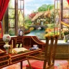 Bluebird Puzzle Landschappen|1000-1499<Zicht op de bergen - puzzel van 1000 stukjes