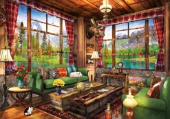 Bluebird Puzzle Landschappen|1000-1499<Zicht op de bergen - puzzel van 1000 stukjes