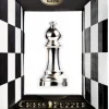 Cast Puzzle Breinbrekers<Loper Zilver- Schaakstuk - breinbreker