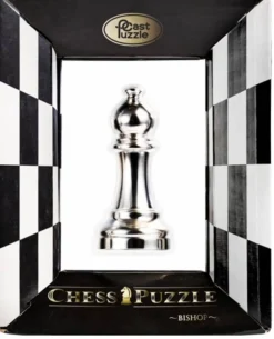 Cast Puzzle Breinbrekers<Loper Zilver- Schaakstuk - breinbreker