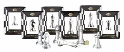 Cast Puzzle Breinbrekers<Loper Zilver- Schaakstuk - breinbreker