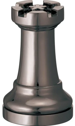 Cast Puzzle Breinbrekers<Toren Zwart- Schaakstuk - Cast breinbreker