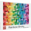 Chronicle Books Kunst En Cultuur|1000-1499<LEGO - Rainbow Bricks - puzzel - 1000 stukjes