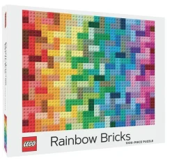 Chronicle Books Kunst En Cultuur|1000-1499<LEGO - Rainbow Bricks - puzzel - 1000 stukjes