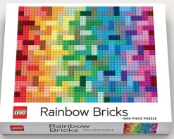 Chronicle Books Kunst En Cultuur|1000-1499<LEGO - Rainbow Bricks - puzzel - 1000 stukjes