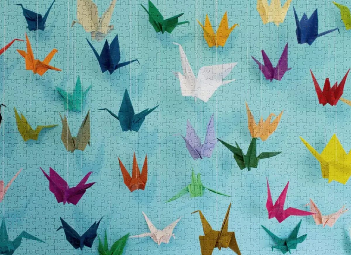 Cloudberries Tekening|1000-1499<Origami - puzzel van 1000 stukjes