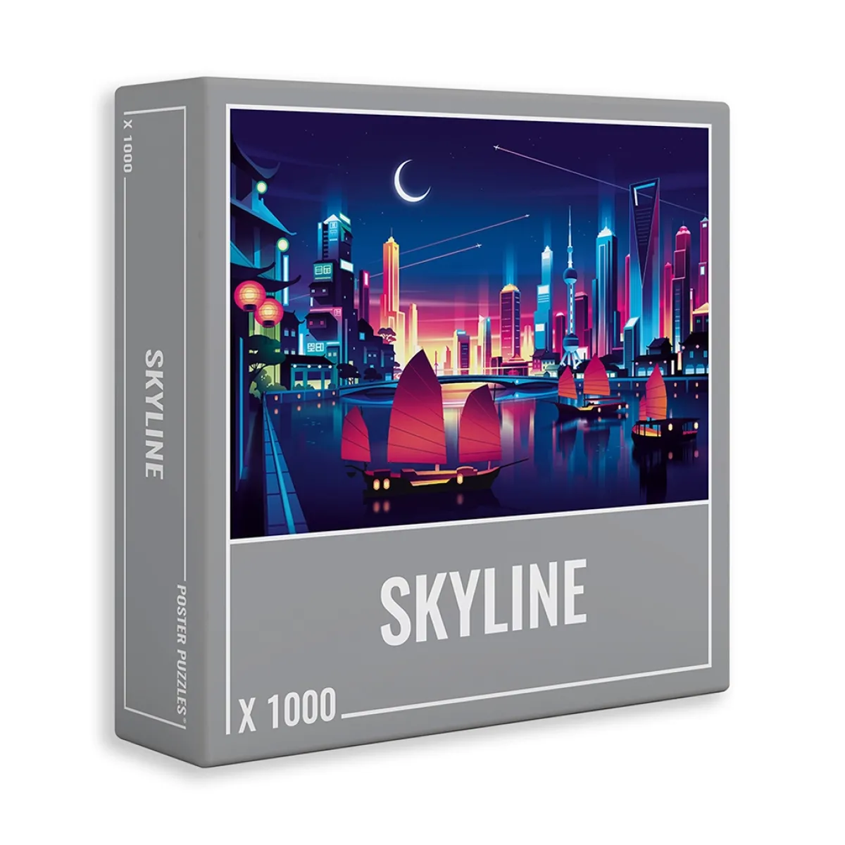 Cloudberries Tekening|1000-1499<Skyline - puzzel van 1000 stukjes