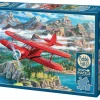 Cobble Hill Tekening|500-999<Beechcraft Stagerwind - puzzel van 500 XL stukjes