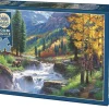 Cobble Hill Tekening|Dieren<Beren aan de waterval - puzzel van 500 XL stukjes
