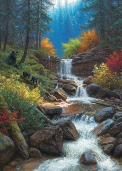 Cobble Hill Dieren|1000-1499<Beren in het woud - puzzel van 1000 stukjes