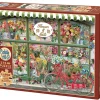 Cobble Hill Tekening|100-499<Bloemen- en cactuswinkel - puzzel van 275 XXL stukjes