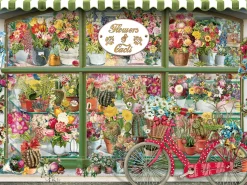 Cobble Hill Tekening|100-499<Bloemen- en cactuswinkel - puzzel van 275 XXL stukjes