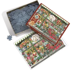 Cobble Hill Tekening|100-499<Bloemen- en cactuswinkel - puzzel van 275 XXL stukjes