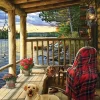 Cobble Hill Dieren|Landschappen<Cabin Porch - puzzel van 1000 stukjes