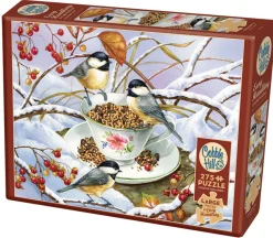 Cobble Hill Tekening|100-499<Chickadee Tea - puzzel van 275 XXL stukjes