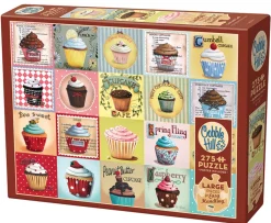 Cobble Hill Tekening|100-499<Cupcake Cafe - puzzel van 275 XXL stukjes