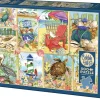 Cobble Hill Tekening|Dieren<Een dag op het strand - puzzel van 500 XL stukjes