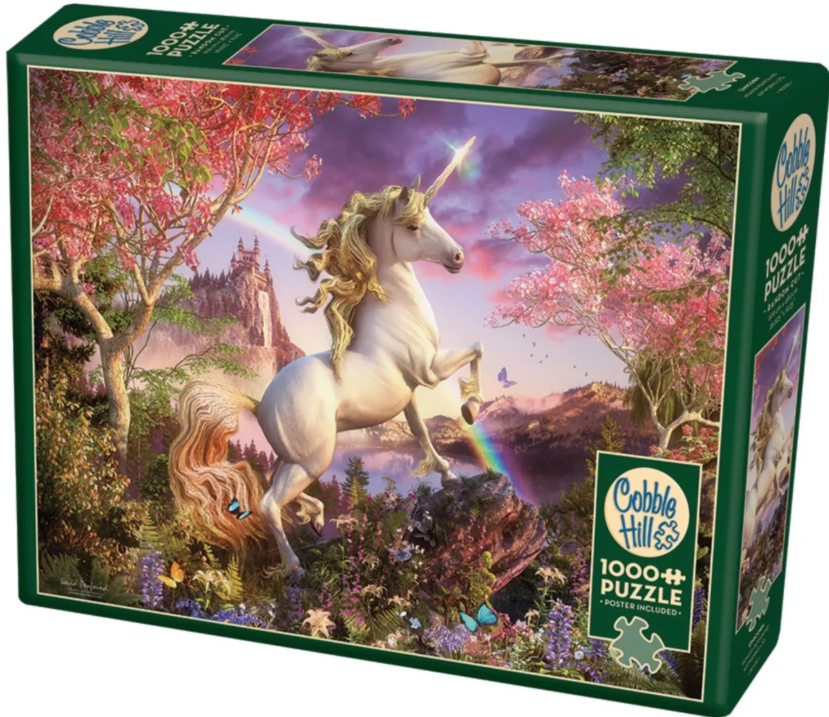 Cobble Hill Fantasy|Dieren<Eenhoorn - puzzel van 1000 stukjes