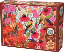 Cobble Hill Tekening|100-499<Goudvinken in de lente - puzzel van 275 XXL stukjes