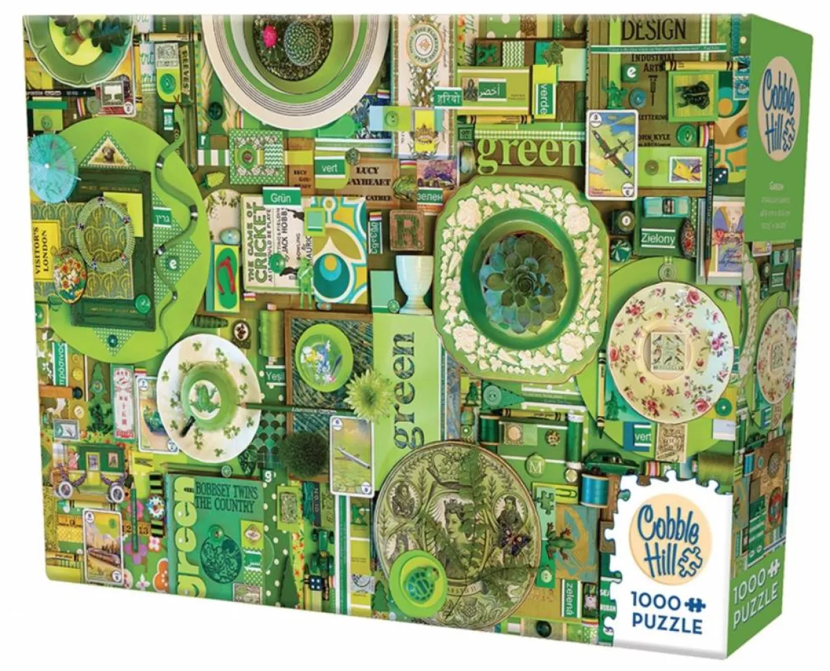 Cobble Hill Stilleven|1000-1499<Groen - puzzel van 1000 stukjes