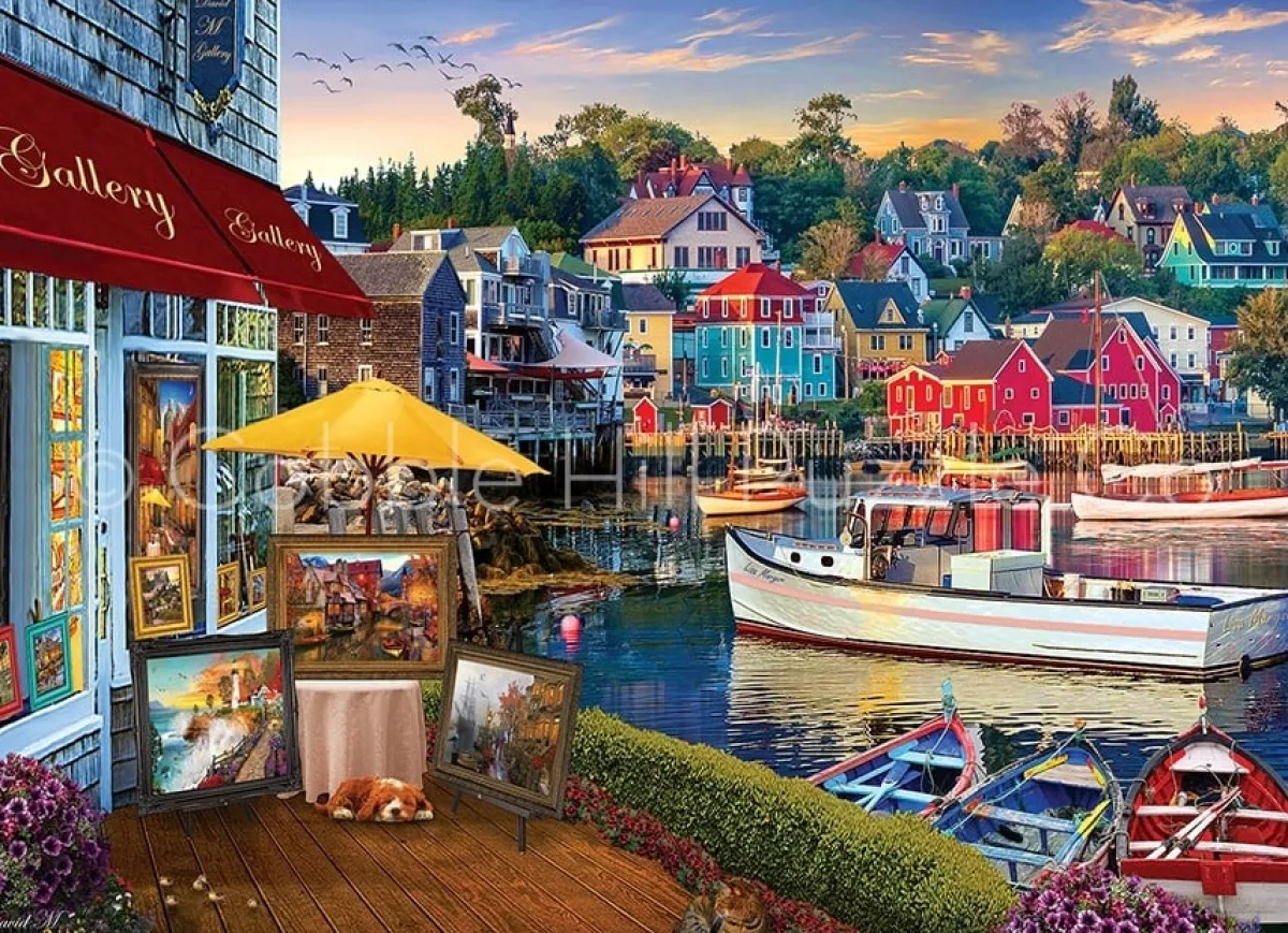 Cobble Hill Landschappen|1000-1499<Haven Galerij - puzzel van 1000 stukjes