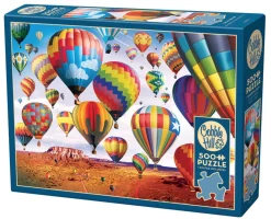 Cobble Hill Tekening|500-999<Hoog in de lucht - puzzel van 500 XL stukjes